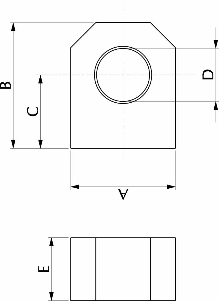 Occhio fisso Ø 25,25 mm e interasse 35 mm - Ama Refluid