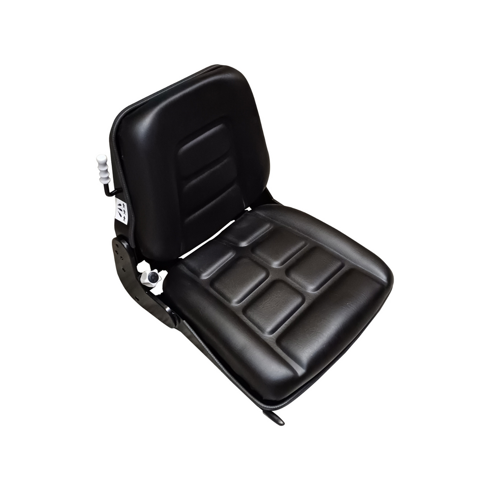 Sedile in ecopelle con guide pesanti e microswitch Ama - Seat Industries