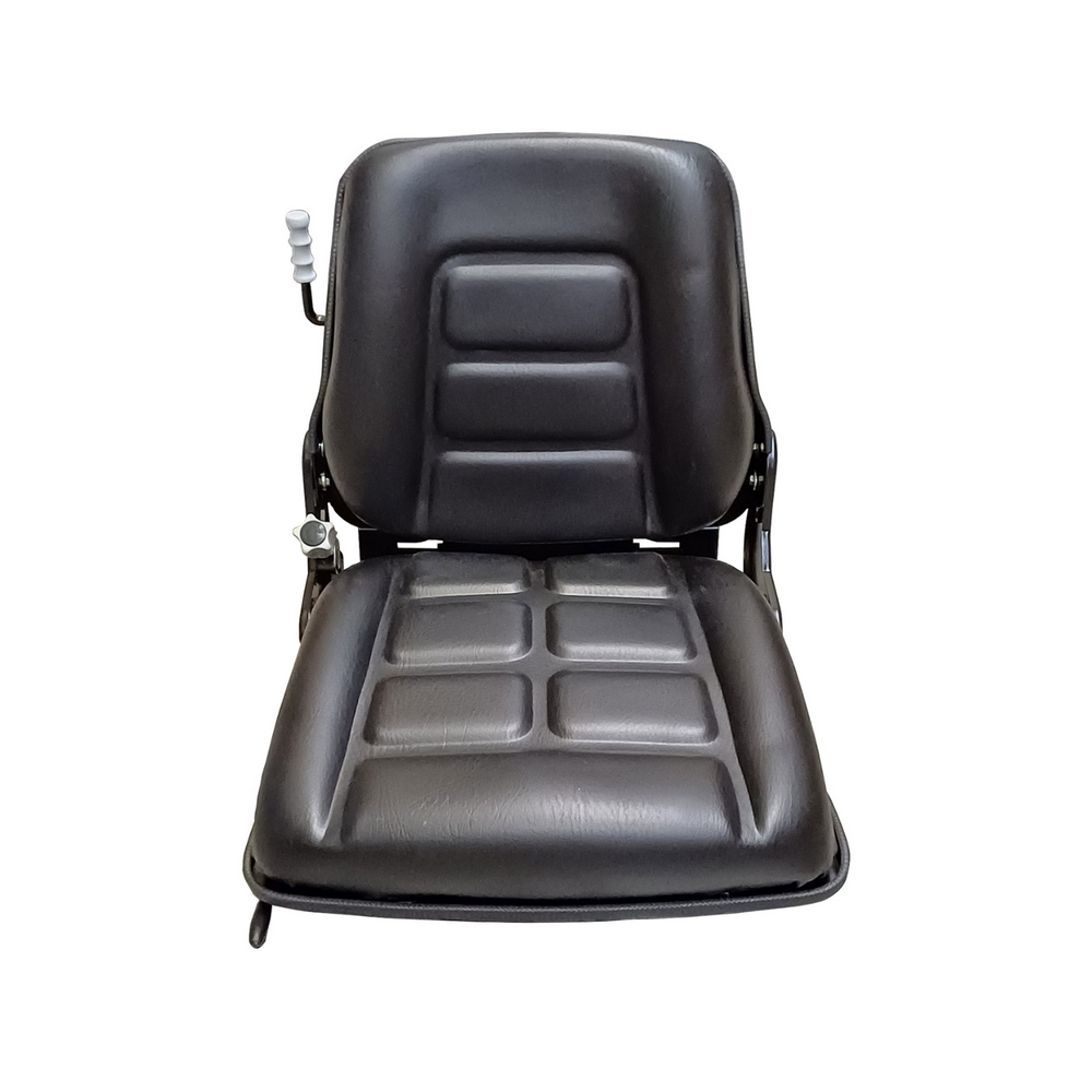 Sedile in ecopelle con guide pesanti e microswitch Ama - Seat Industries