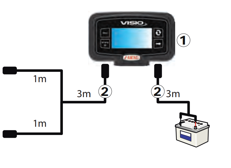 Display multifunzione visio Arag con software e porta usb - Arag