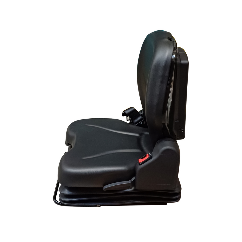 Sedile in ecopelle nero con molleggio pneumatico seatindustries - Seat Industries