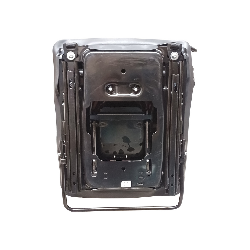 Sedile in ecopelle nero con molleggio meccanico seatindustries - Seat Industries