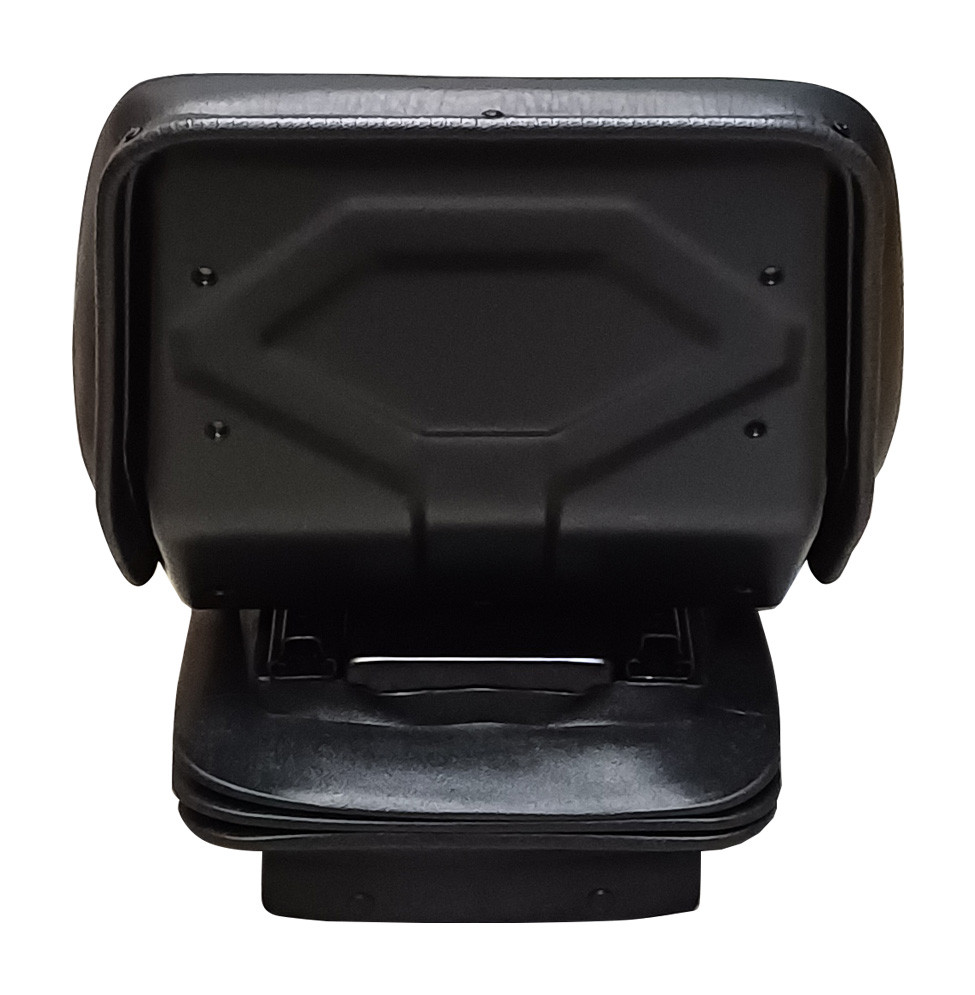 Sedile in ecopelle nera seatindustries con suspensione meccanica - Seat Industries