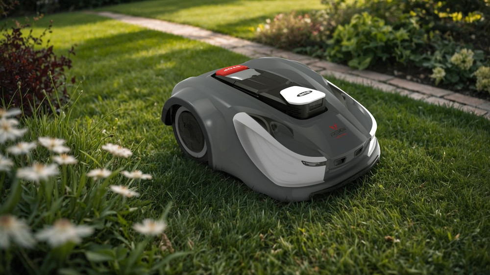 Robot tagliaerba Freemow RBA2010 con stazione di ricarica e antenna rtk - Ama