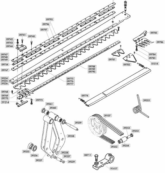 Sezione rigata adattabile al riferimento originale BCS 58027096 - Ama