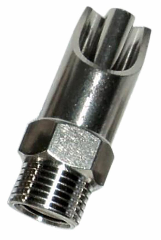 Abbeveratoio suini acciaio e ottone Ø 21mm filetto M1/2" - Ama