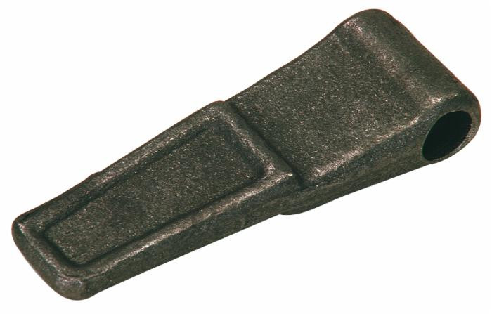 Cerniera piatta per sponde con bordino l=38mm - Ama