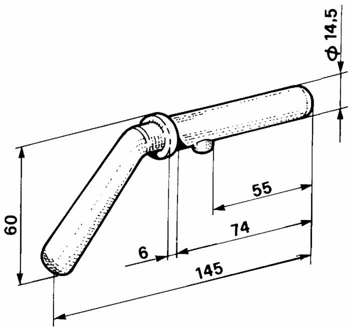 Chiavistello ø 14,5mm - Ama
