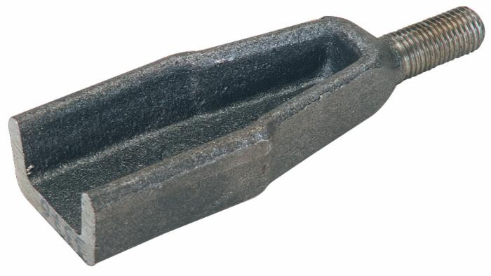 Supporto piantone lungo Ama maschio con filetto M20 - Ama