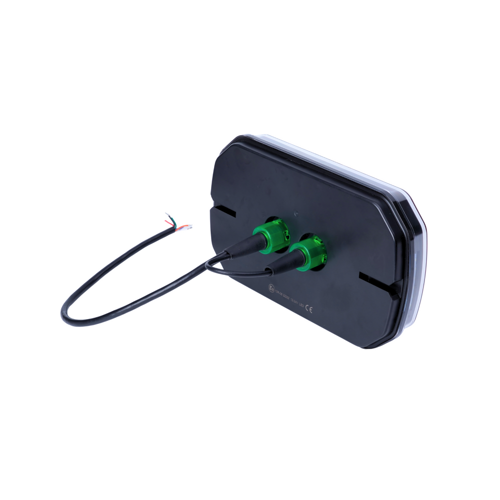 Fanale posteriore LED 12-24V, lato destro, 245x40x151 mm - Ama