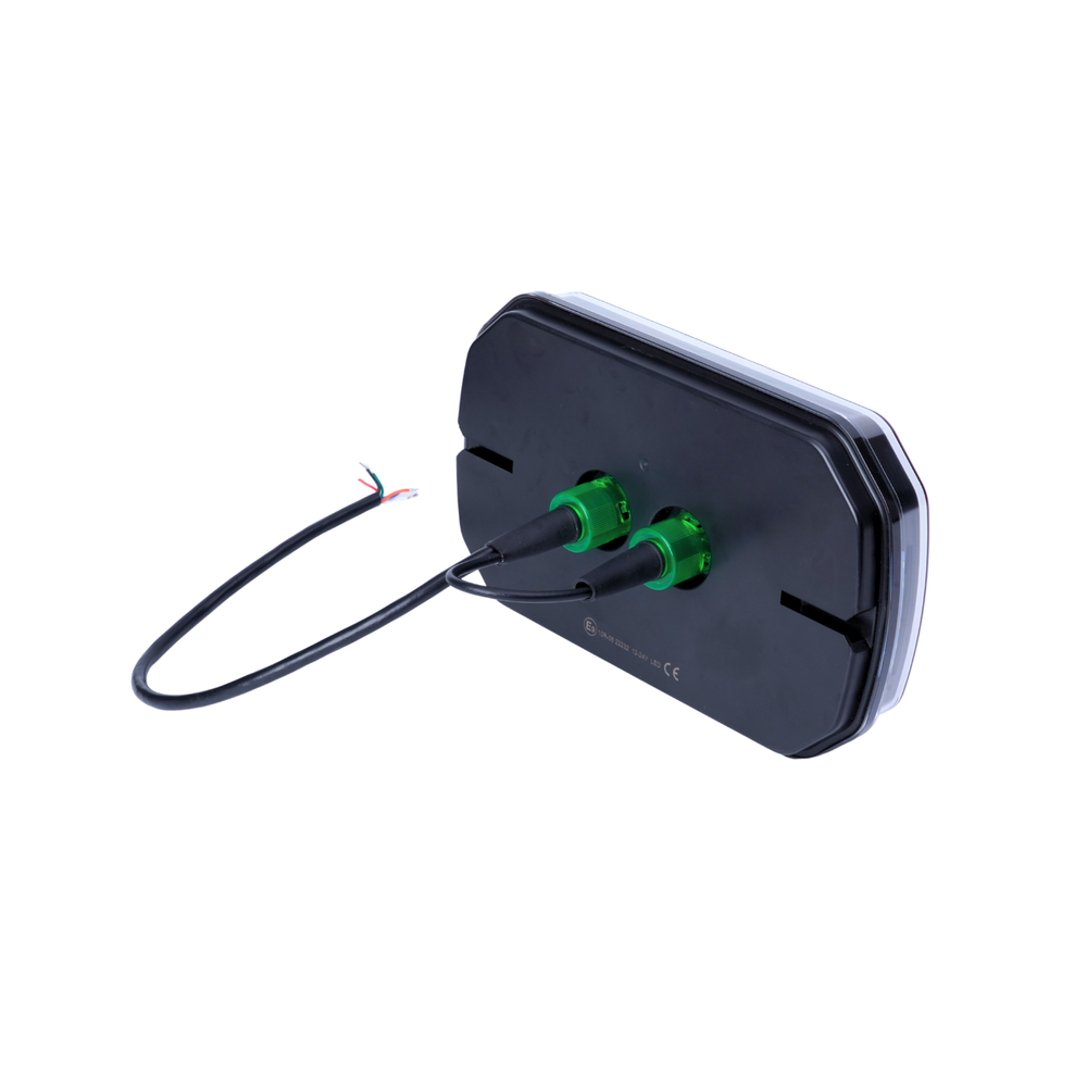 Fanale posteriore LED 12-24V Ama, lato destro, 245x40x151 mm - Ama