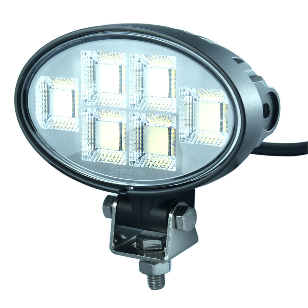 Faro lavoro LED Ama 10-30V DC ovale 120W 9600 LM - Ama