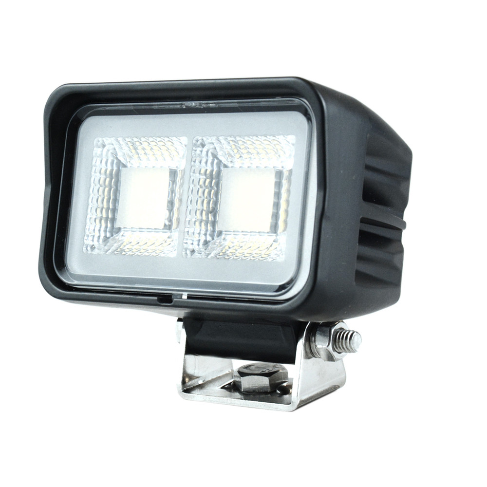 Faro lavoro LED Ama 10-30V DC rettangolare 40W 3080 LM - Ama