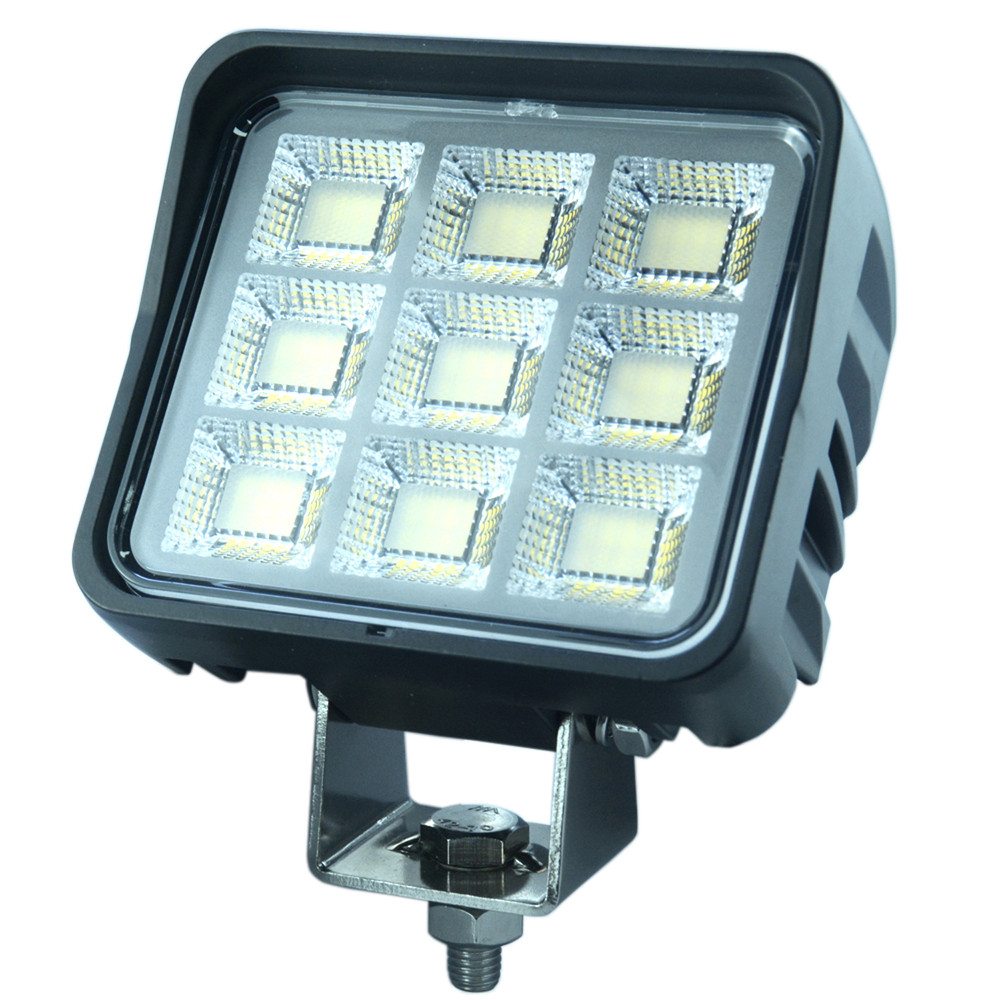 Faro lavoro LED 10-30V DC, 144W, 11520 LM. Fascio di luce ampio, 144 LED - Ama