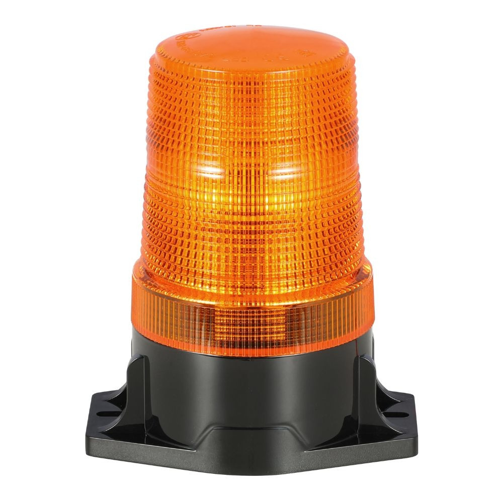 Lampeggiante LED base piana 10-110V DC - Ama