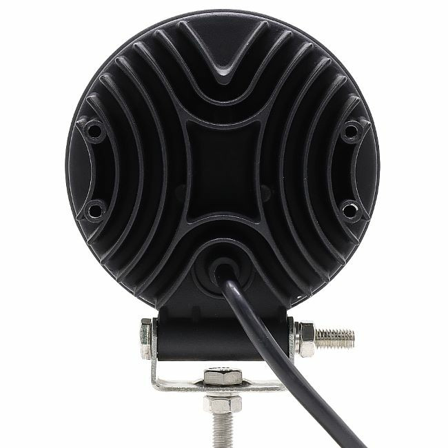 Faro da lavoro a LED rotondo Ø 110 mm 10-36V DC 27W 2025LM raggio ampio/largo 9 LED - Ama