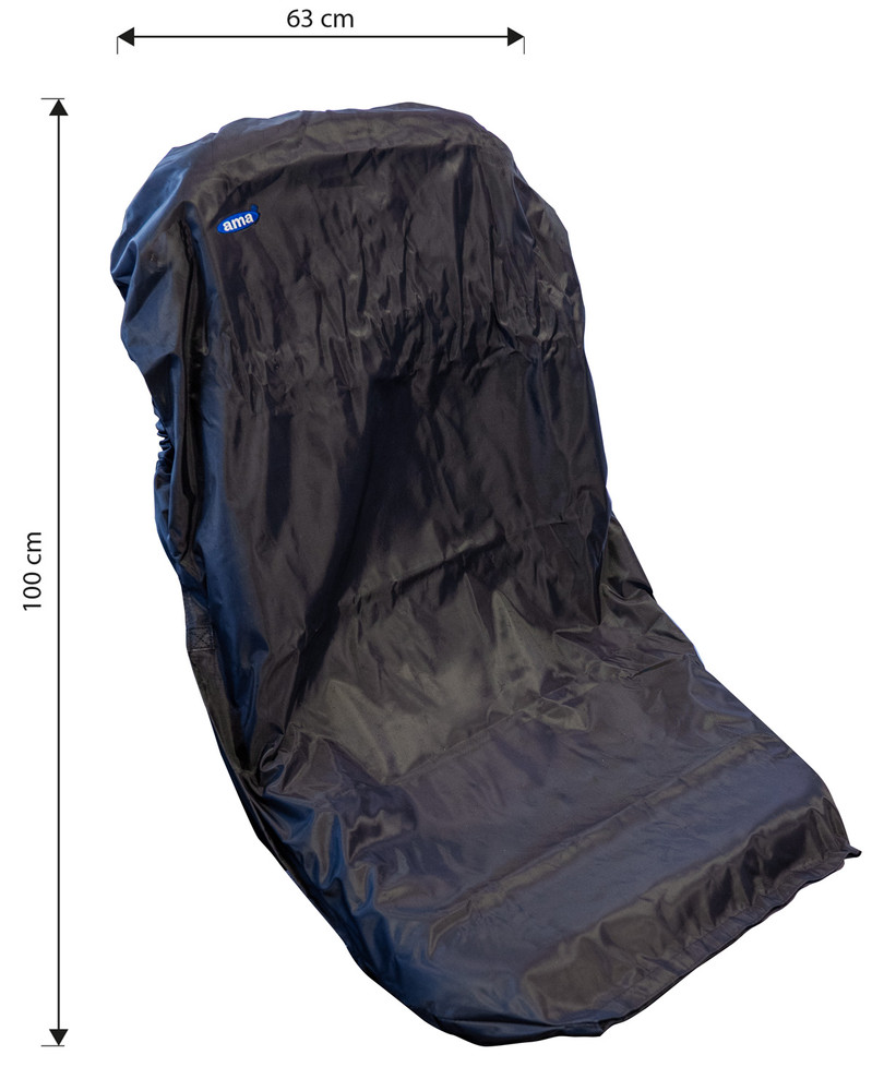 Coprisedile 63x100 nero - Ama