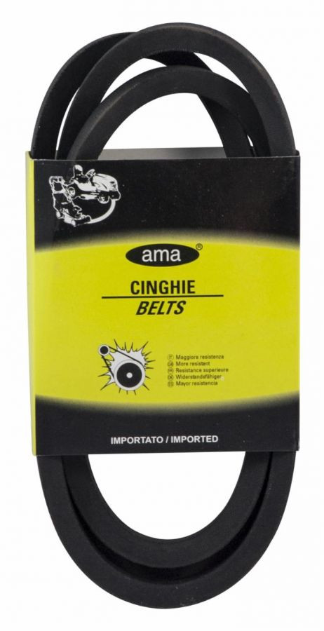 Cinghia trapezoidale in gomma telata tipo B59mm 1500 - Ama