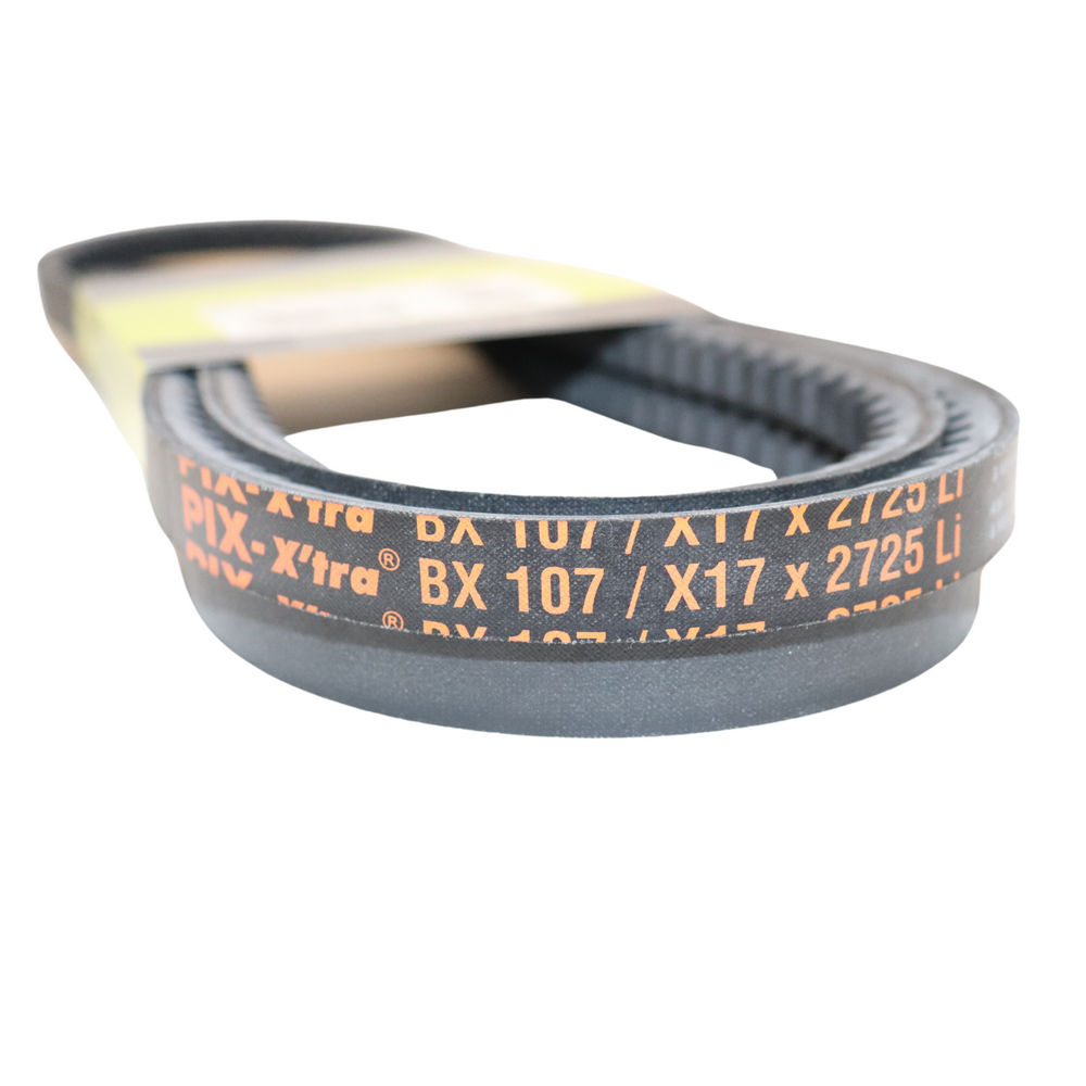 Cinghia BX 107 adattabile al riferimento originale BCS Duplex 36220017 - Ama