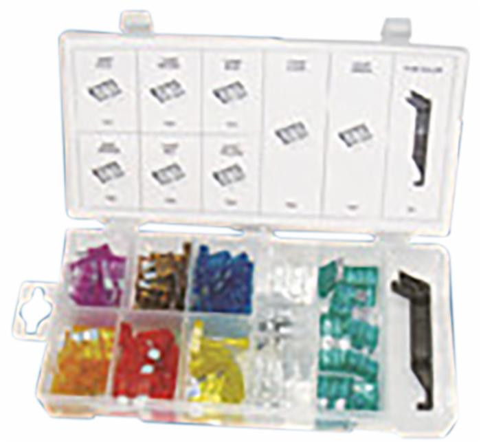 Assortimento fusibili bilama da 96 pezzi - Ama