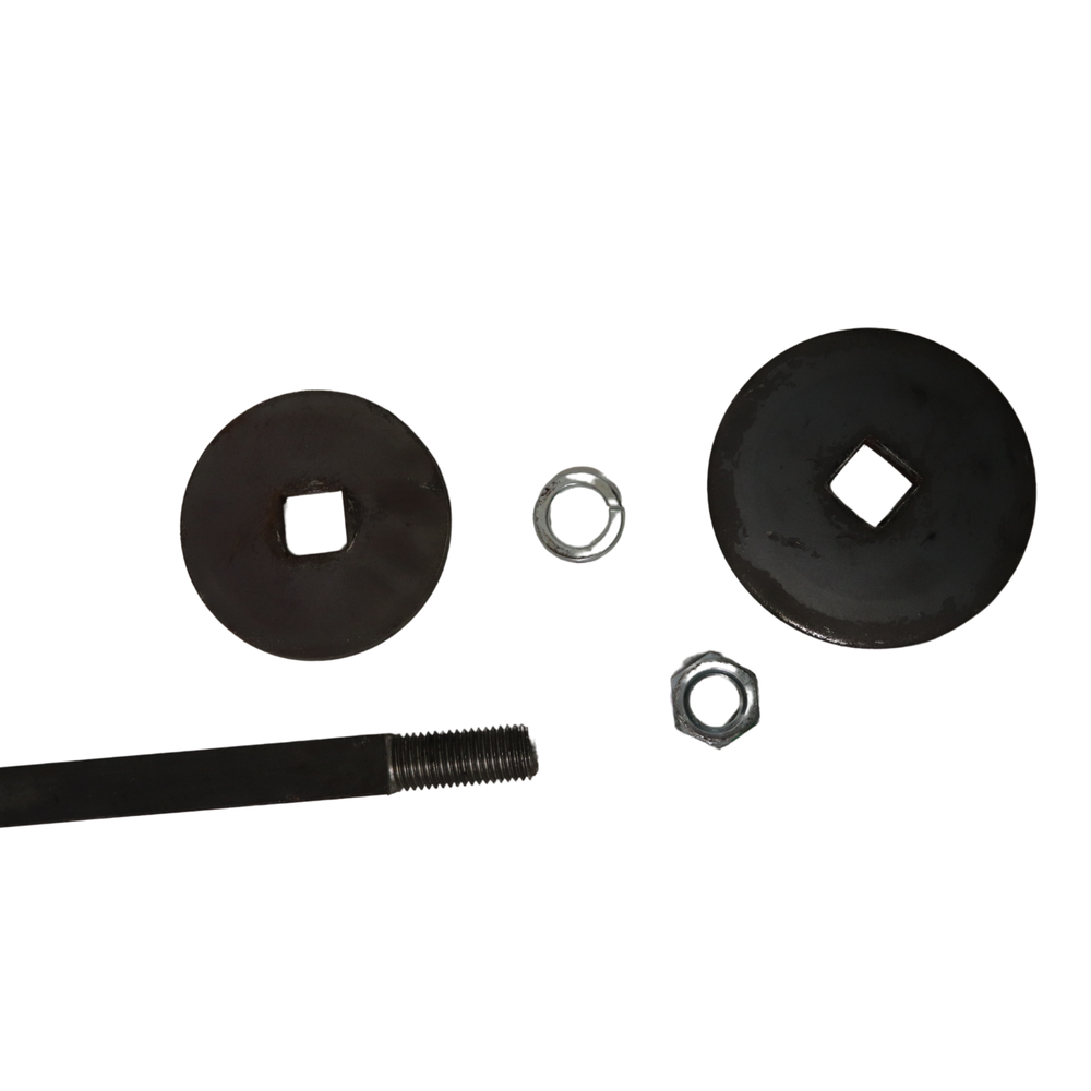 Asse porta dischi frangizolle di 2370mm sezione 25x25mm - Ama