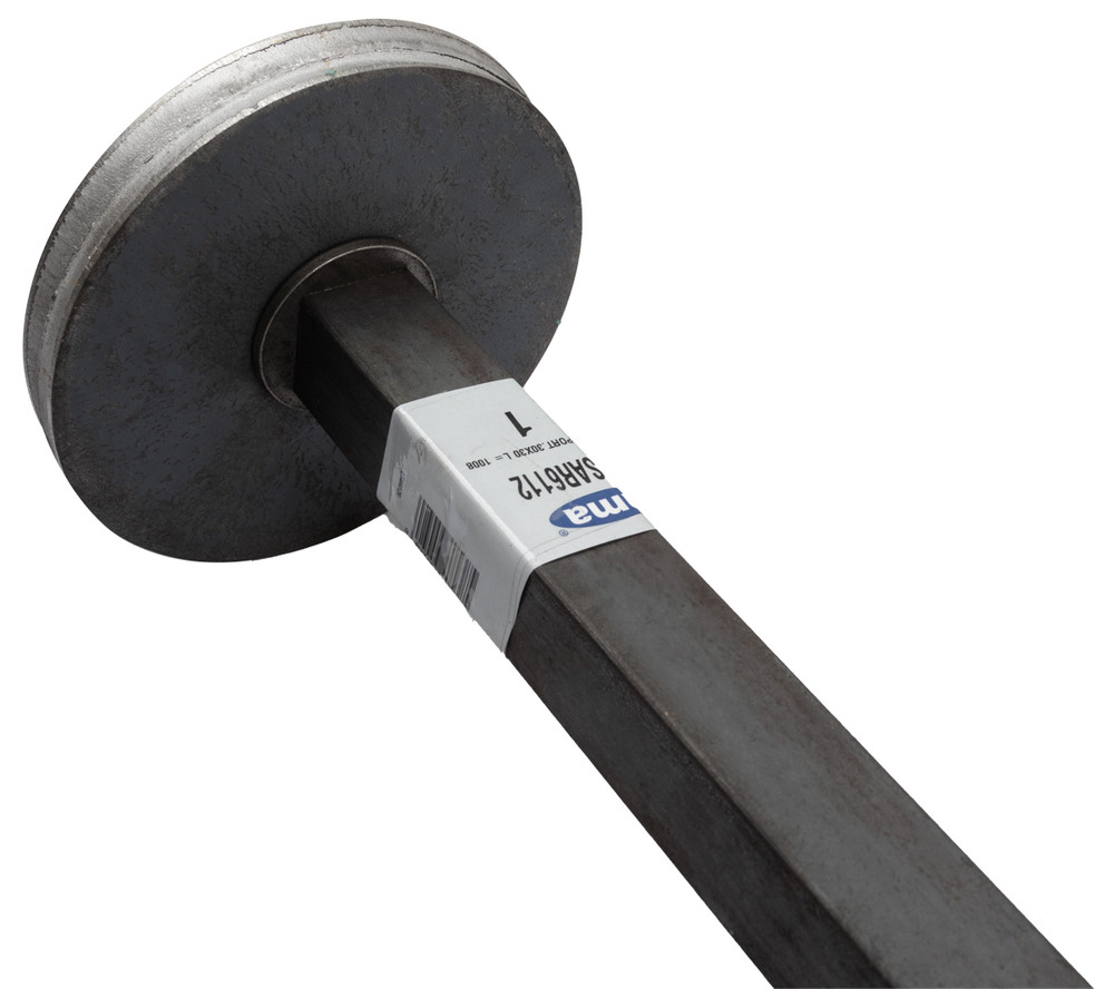 Asse porta dischi frangizolle di 1008mm sezione 30x30mm - Ama