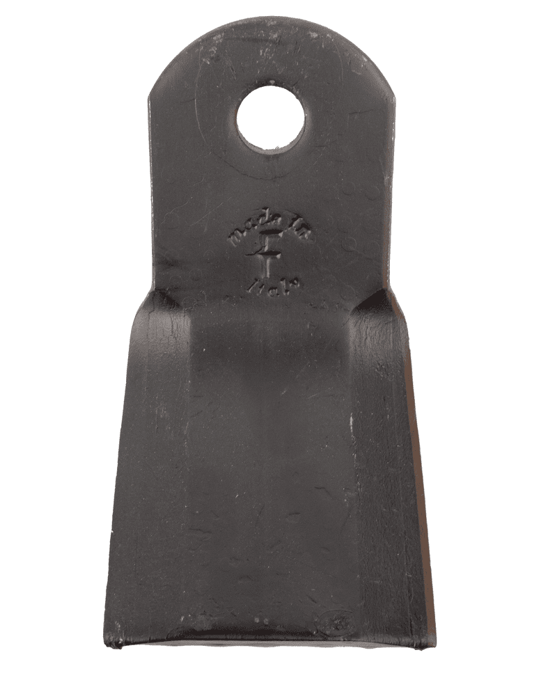 Coltello per trincia a Y altezza 140mm lunghezza 60mm e foro Ø 16,5mm - Ama