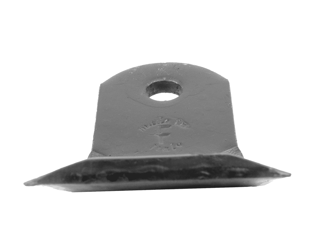 Coltello per trincia a Y altezza 140mm lunghezza 60mm e foro Ø 16,5mm - Ama