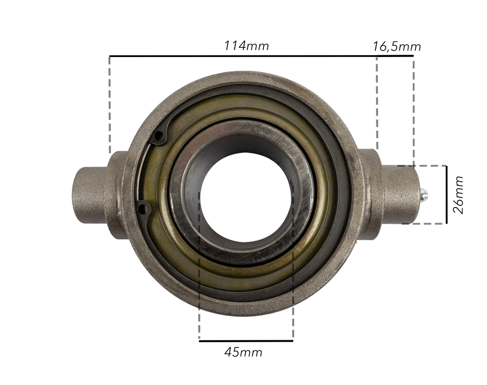 Cuscinetto Ama Ø 45mm completo di attacchi per frangizolle adattabile Nardi - Ama