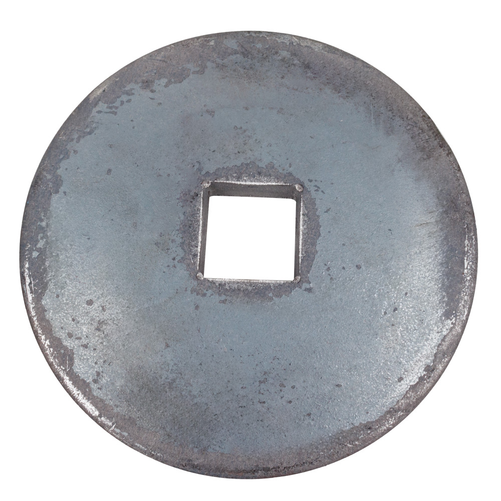 Flangia 135X10 foro quadro 26mm concava - Ama