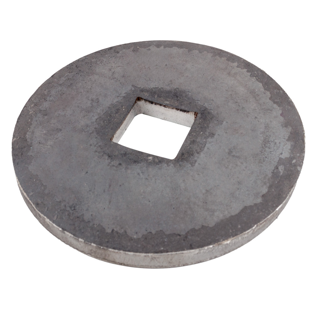 Flangia 115X10 foro quadro 26mm convessa - Ama