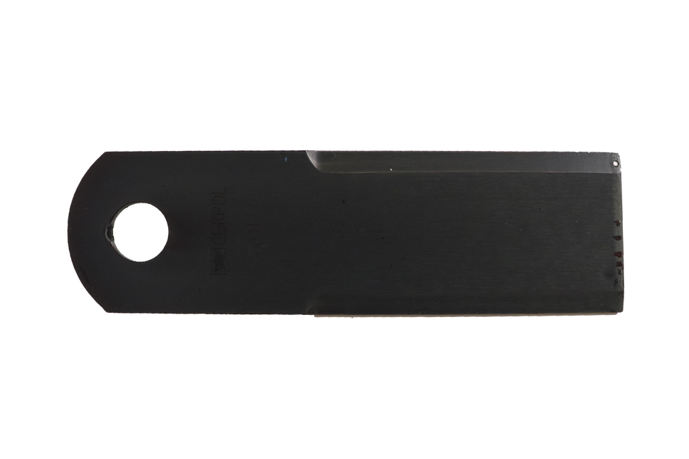 Coltello trinciapaglia con foro Ø 18mm lunghezza 173mm - Ama