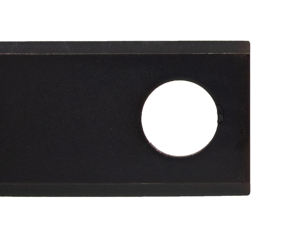 Coltello trinciapaglia con foro Ø 18mm lunghezza 173mm larghezza 50mm - Ama