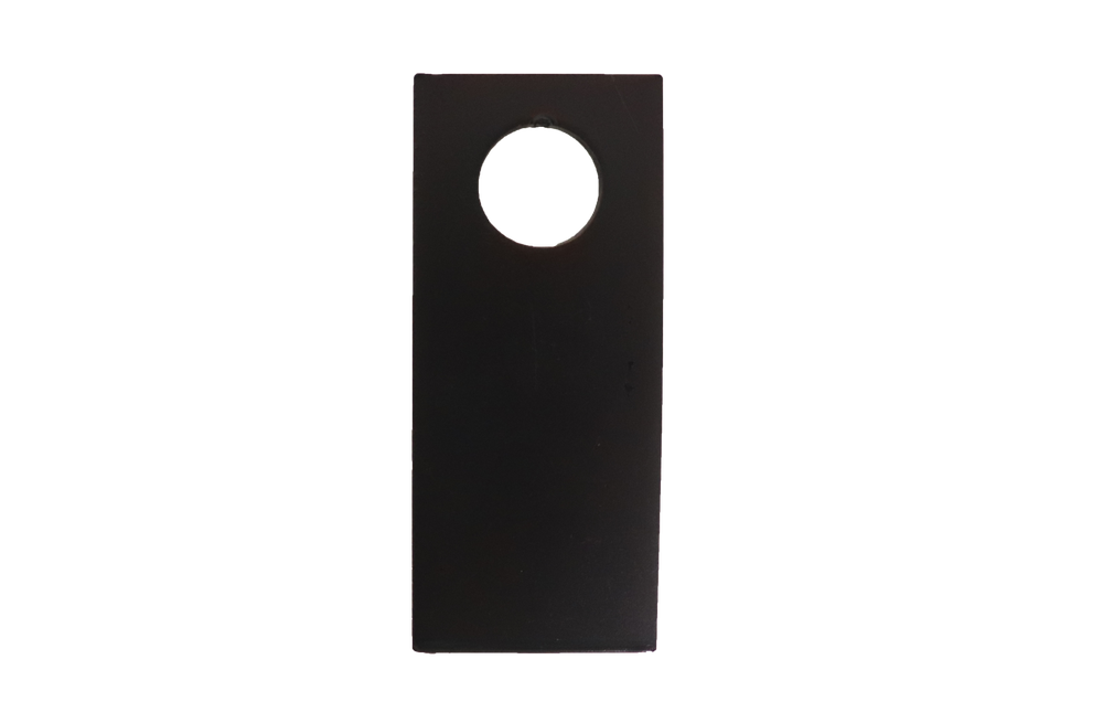 Coltello trinciapaglia con foro Ø 18mm lunghezza 173mm larghezza 50mm - Ama