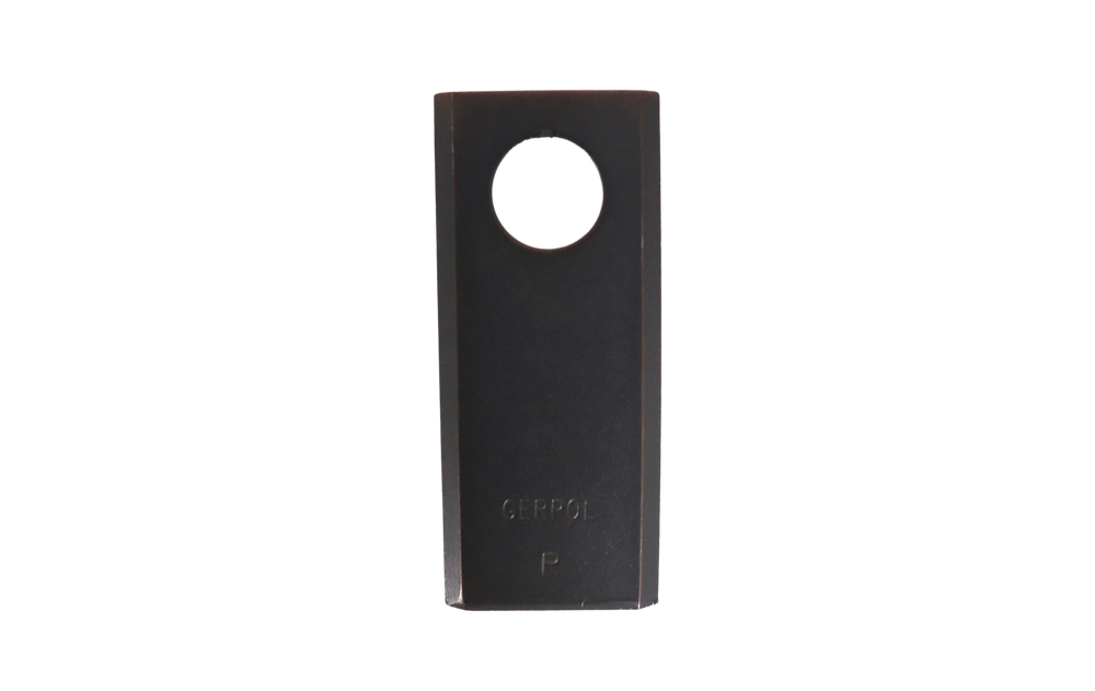 Coltello trinciapaglia con foro Ø 18mm lunghezza 173mm larghezza 50mm - Ama