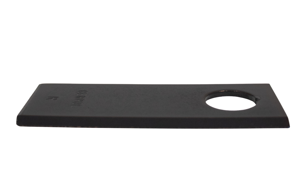 Coltello trinciapaglia con foro Ø 18mm lunghezza 173mm larghezza 50mm - Ama