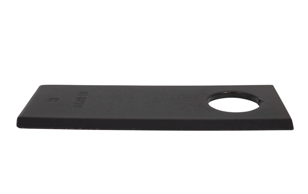 Coltello trinciapaglia con foro Ø 18mm lunghezza 173mm larghezza 50mm - Ama