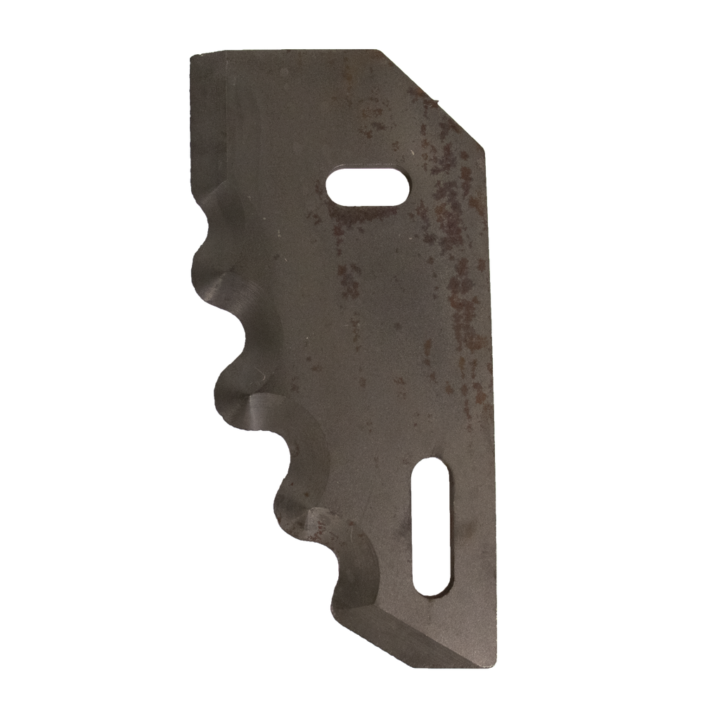 Coltello sinistro per carromiscelatore 189x90x5mm adattabile a Sgariboldi, Giglioli, Storti - Ama