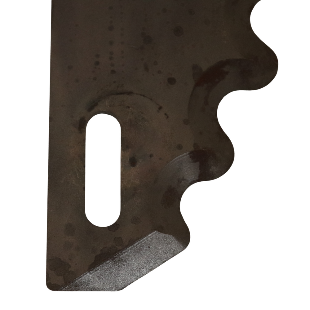 Coltello destro per carromiscelatore 189x90x5mm adattabile a Agm, Comag, Pagliari, Unifast, Gazioli - Ama