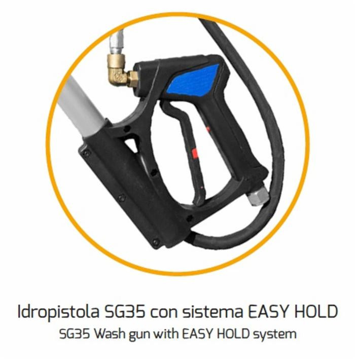 Idropistola con lancia telescopica in alluminio - Ama