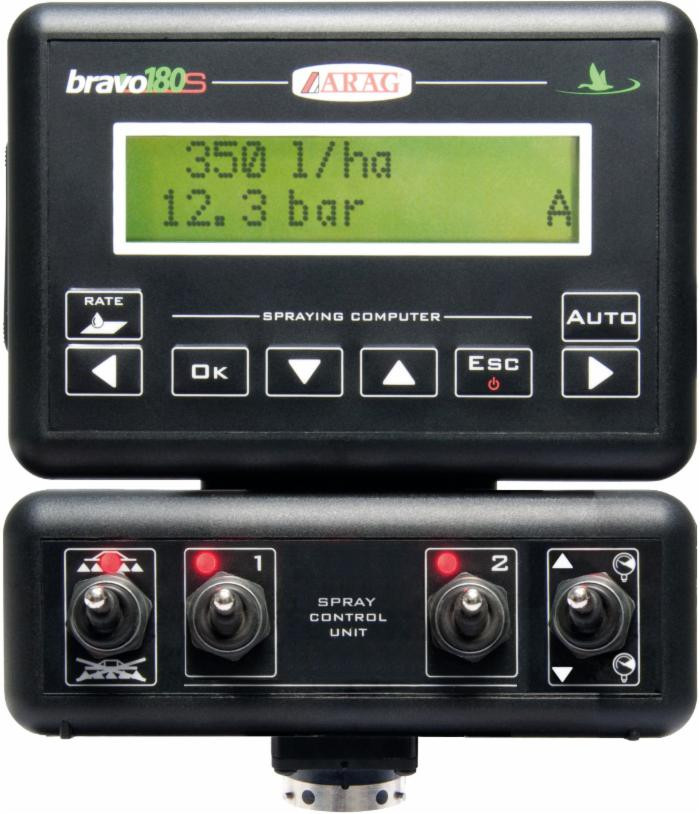Computer Bravo 180S versione atomizzatore,a 4 vie con cavo da 4 mt - Arag