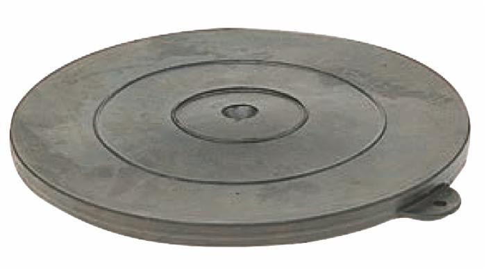Coperchio in gomma con valvola di aspirazione Ø 450mm - Arag