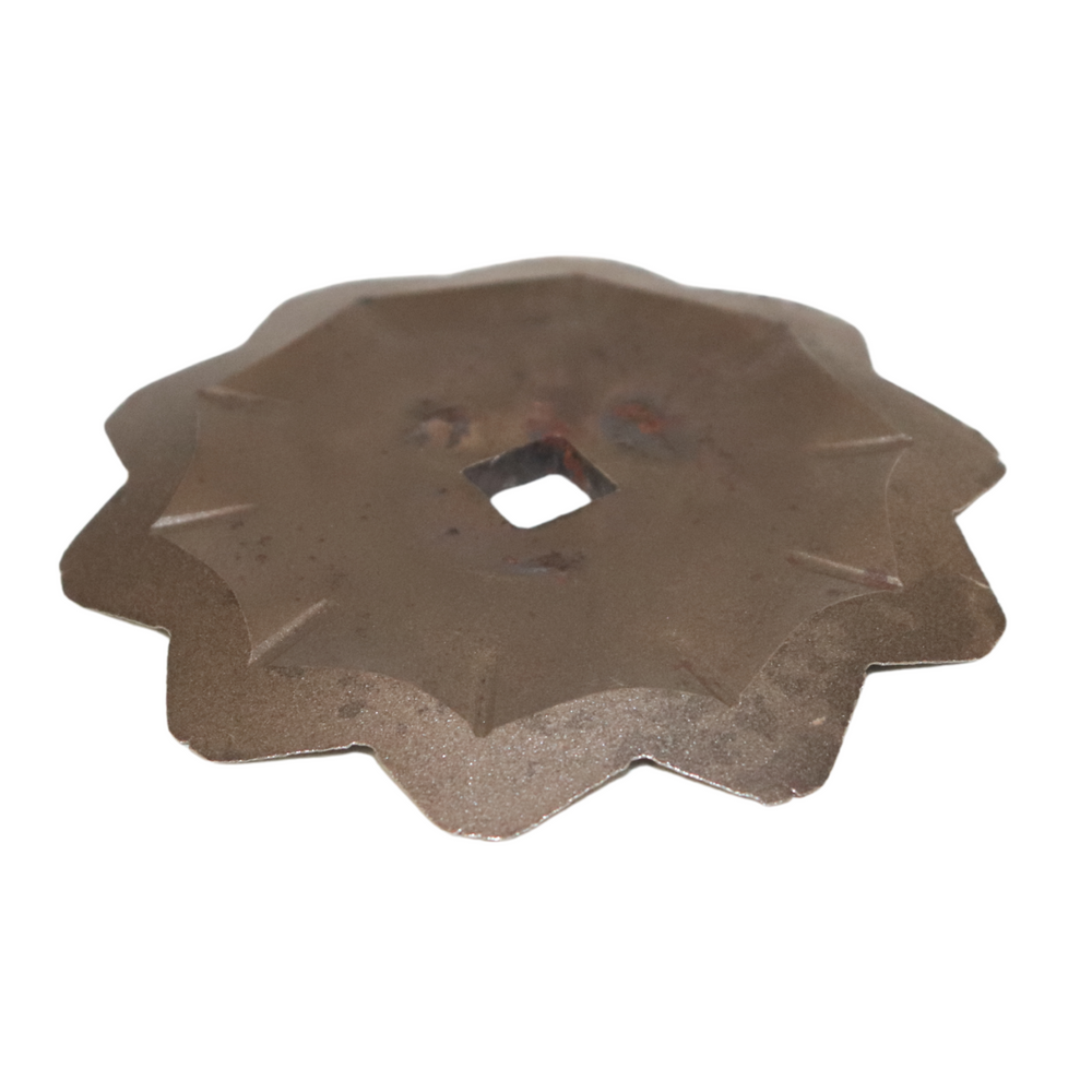 Coltello dentato Ø 95 foro quadrato 11x11mm per trincia - Ama