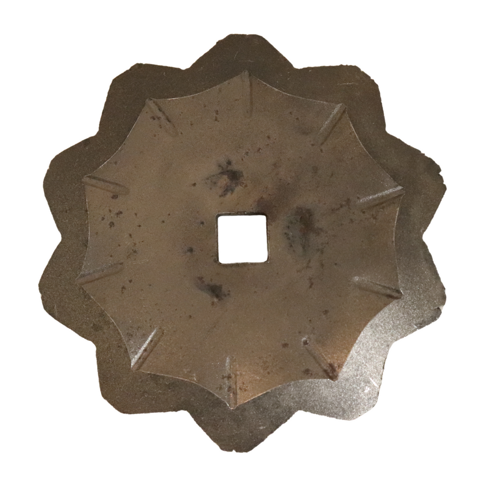 Coltello dentato Ø 95 foro quadrato 11x11mm per trincia - Ama