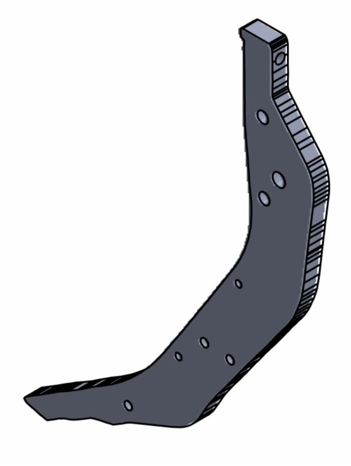 Ancora completa per ripuntatore profondità lavoro 20-45cm - Ama