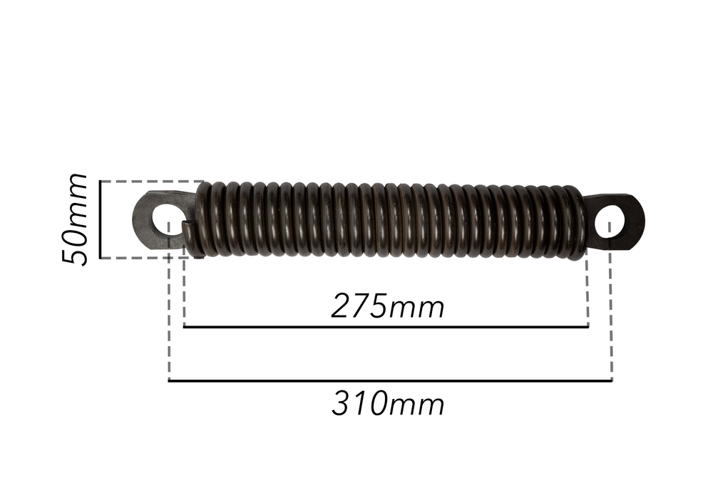 Molla tiller con gancio e filo da 9mm - Ama