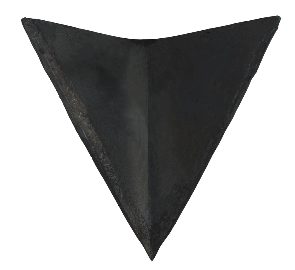 Vomerina a saldare larghezza 240mm lato obliquo 285mm - Ama