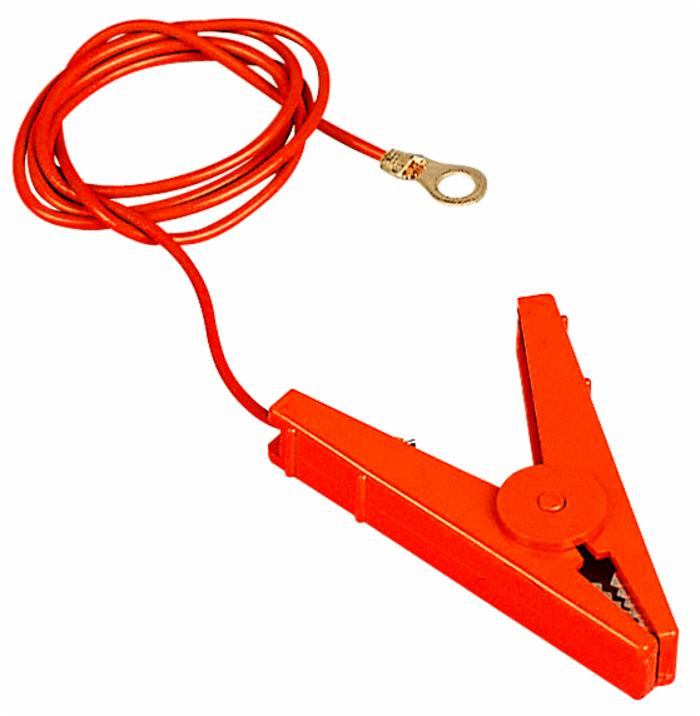 Cavetto allacciamento recinto elettrico 1m con morsetto - No brand