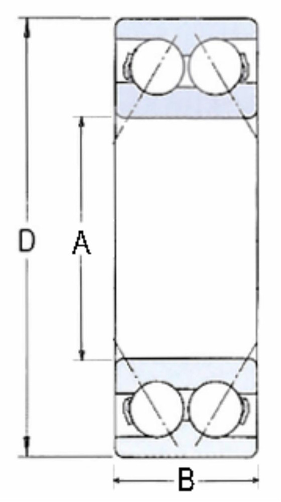 Cuscinetto adattabile mod. 3308 - Ama