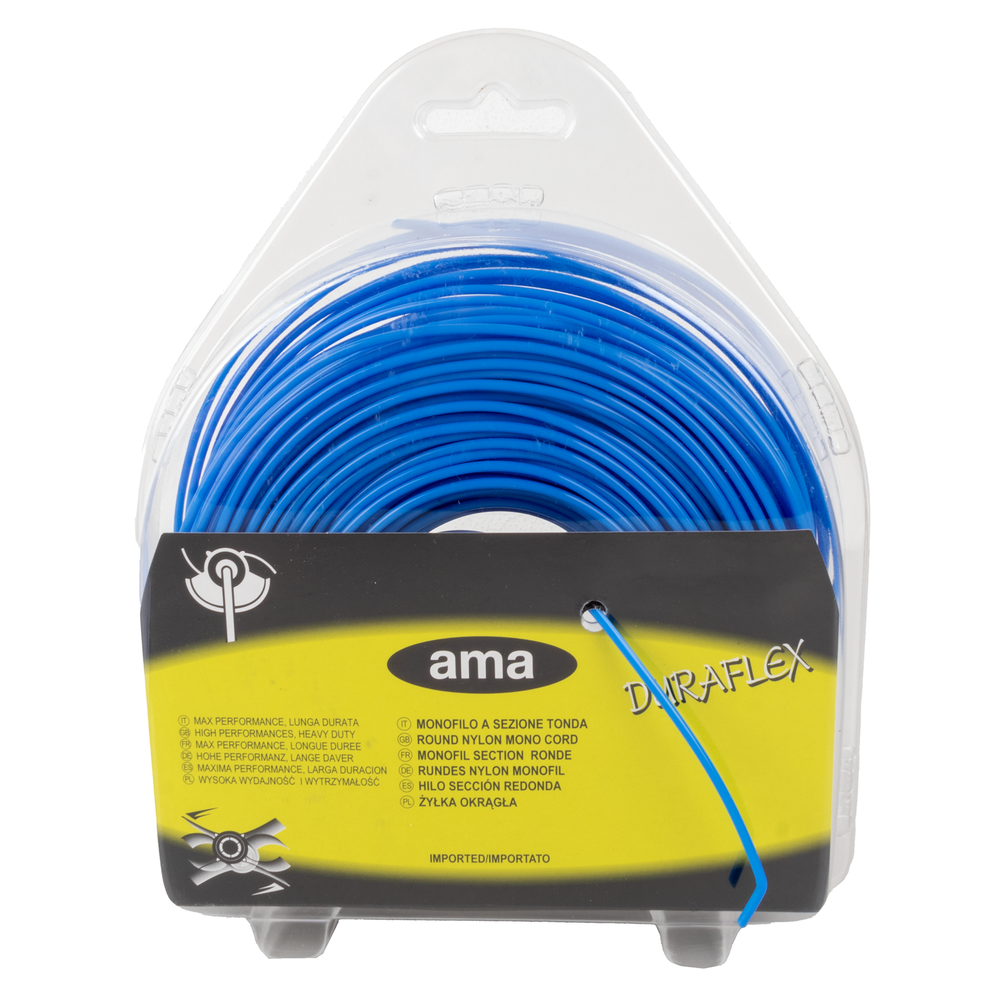 Filo decespugliatore Duraflex Ø 3,3mm da 46m - Ama